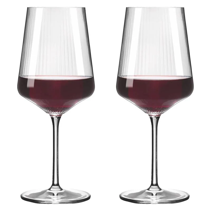 Sonnenschliff 'Sunburst' Red Wine Glass (8000002) - Set of 2 - by Ritzenhoff - Image 2