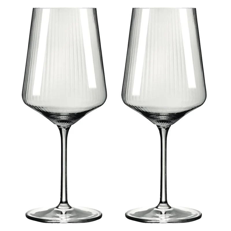 Sonnenschliff 'Sunburst' Red Wine Glass (8000002) - Set of 2 - by Ritzenhoff - Image 5
