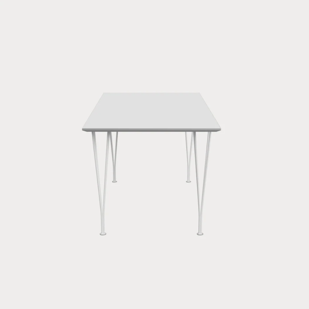 Span Leg Rectangular B638 Dining Table by Fritz Hansen - Image 2