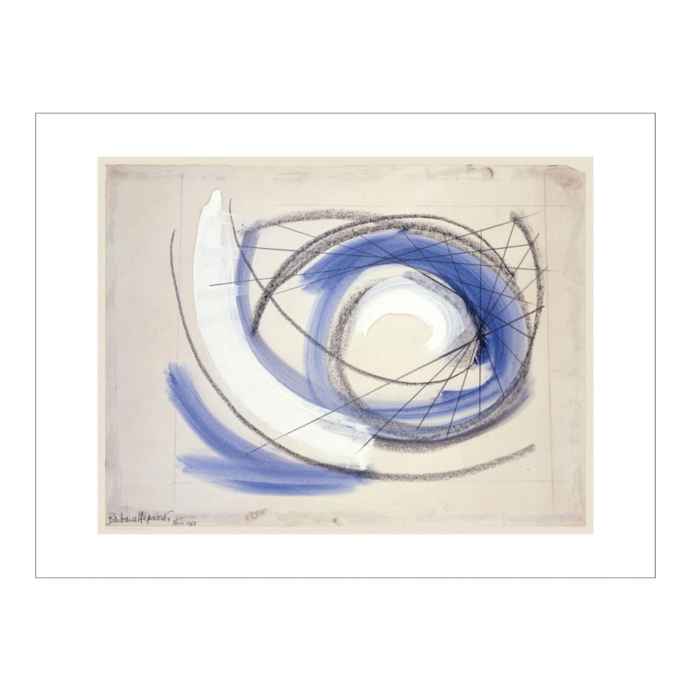 Spiral, 1960 by Barbara Hepworth - large giclée print. - Image 2