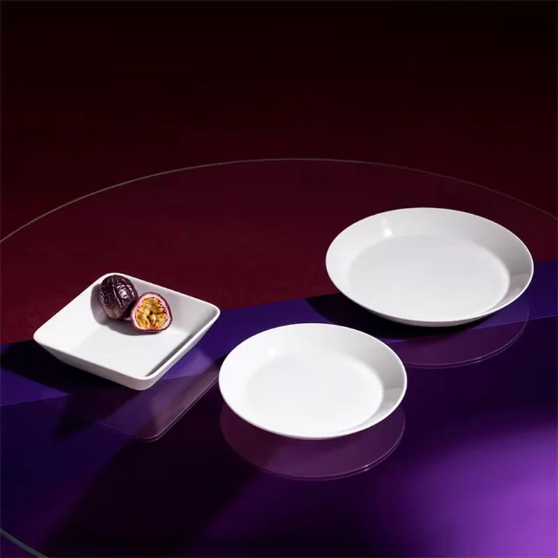 Teema square dish - white,  16.4cm - by Iitalla - Image 2