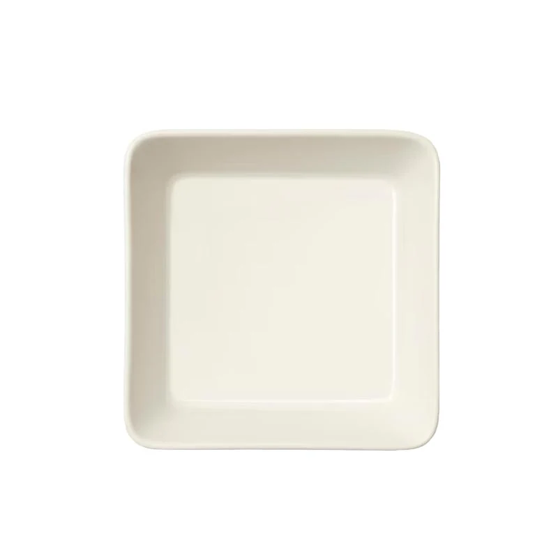 Teema square dish - white,  16.4cm - by Iitalla - Image 4