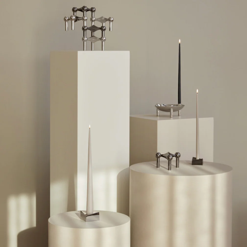 Stacking Candle Bowl des. Hans Nagel  & Werner Stoff, 1960s  - chrome - Image 4