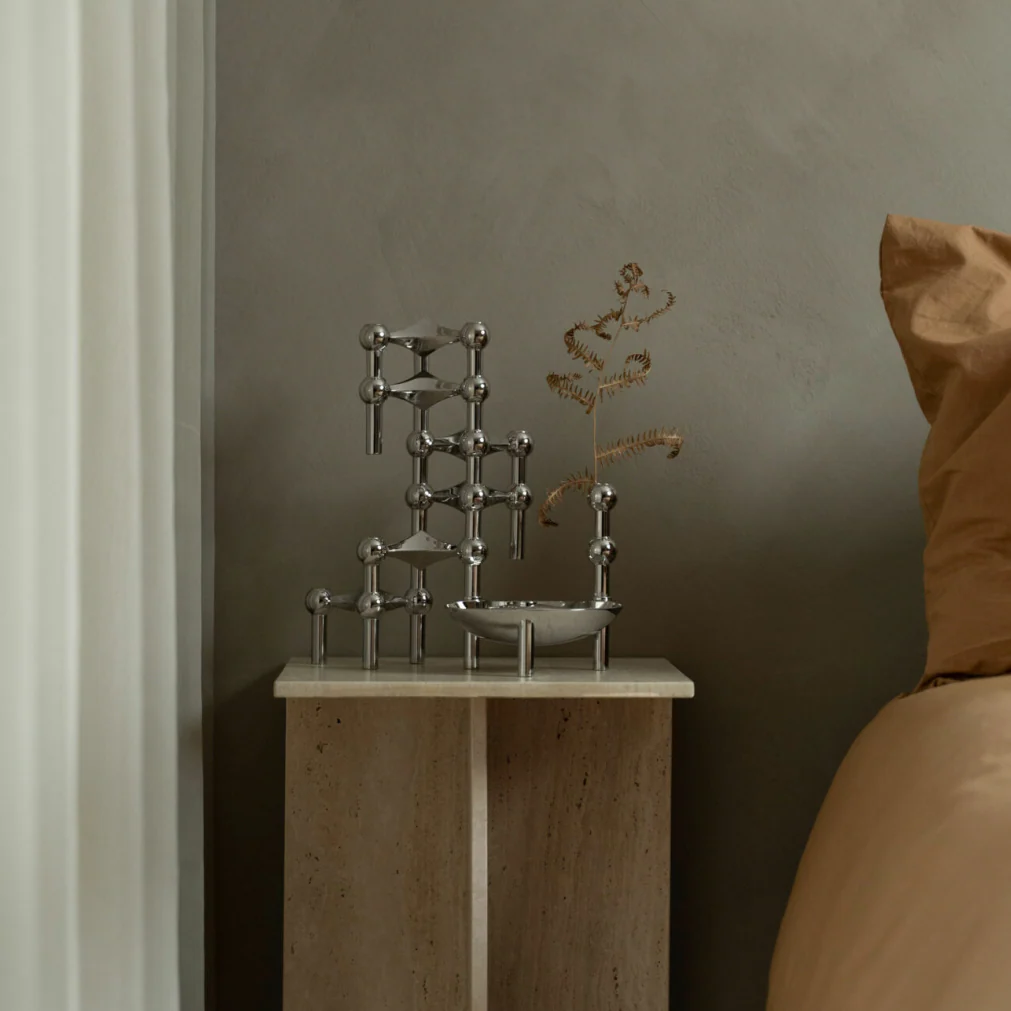 Stacking Candle Bowl des. Hans Nagel  & Werner Stoff, 1960s  - chrome - Image 5
