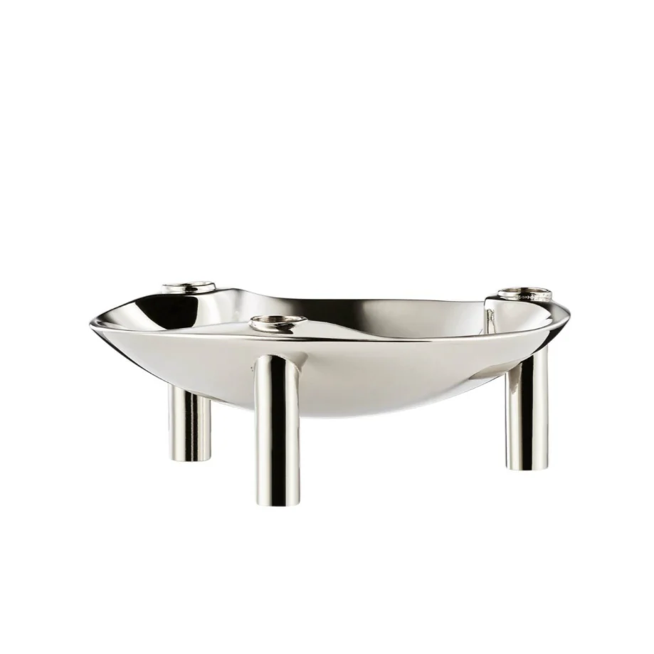 Stacking Candle Bowl des. Hans Nagel  & Werner Stoff, 1960s  - chrome - Image 6