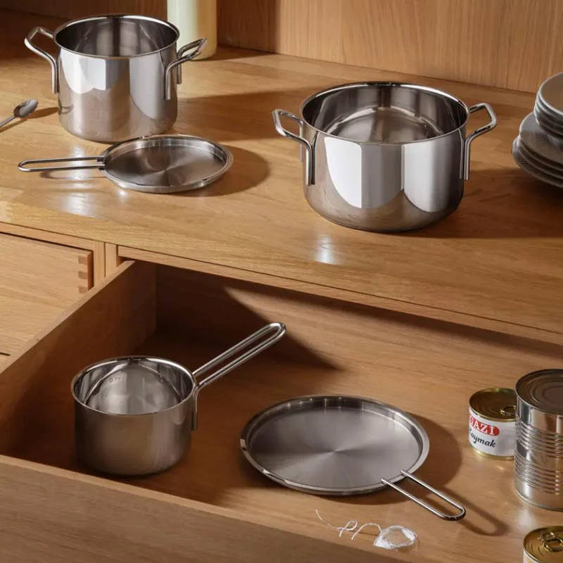 Stainless steel pan lid - 16cm - des. Ole Palsby for Eva Solo - Image 4