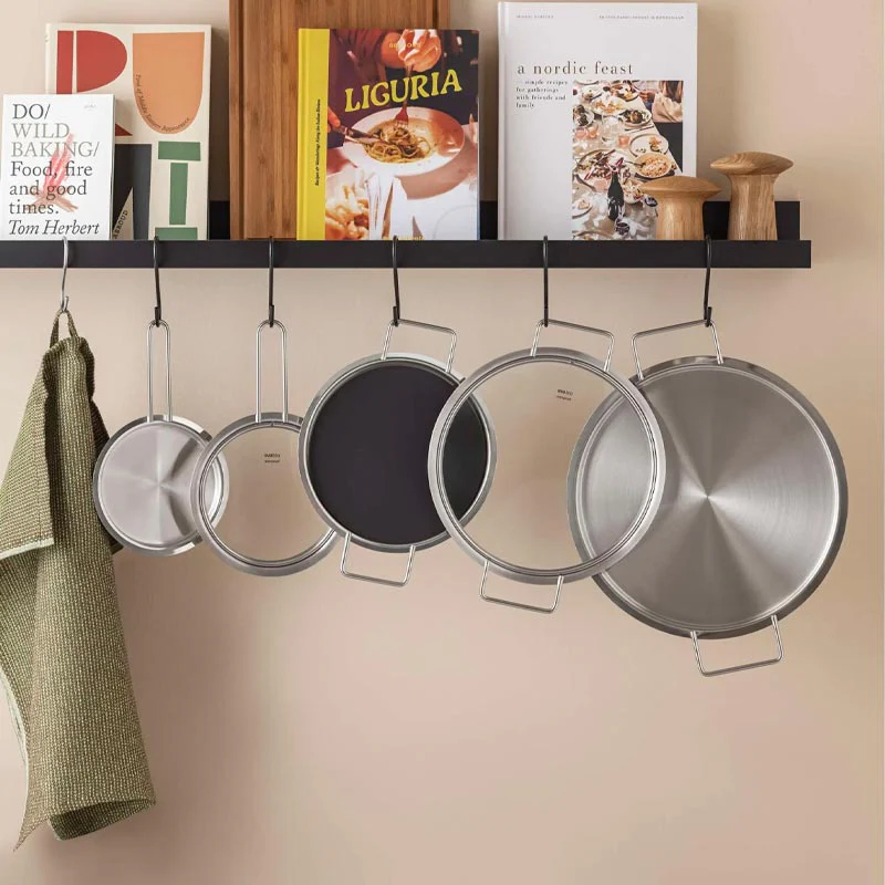 Stainless steel pan lid - 16cm - des. Ole Palsby for Eva Solo - Image 5