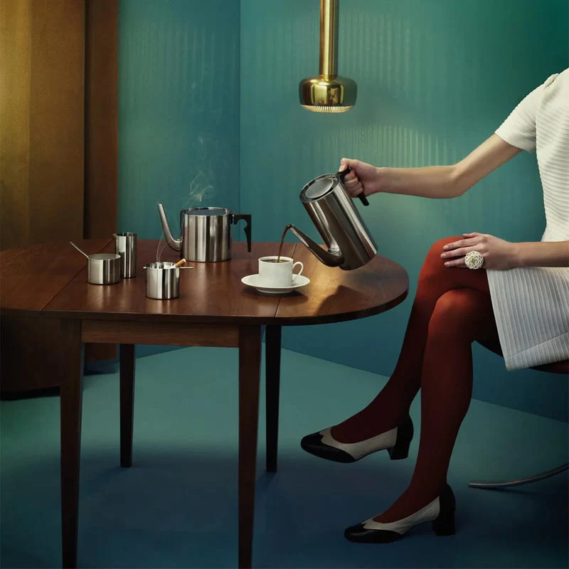 Cylinda Line small ashtray - des. Arne Jacobsen for Stelton - Image 2