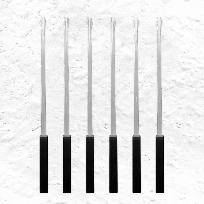 Fondue forks - des. Peter Holmblad, made by Stelton