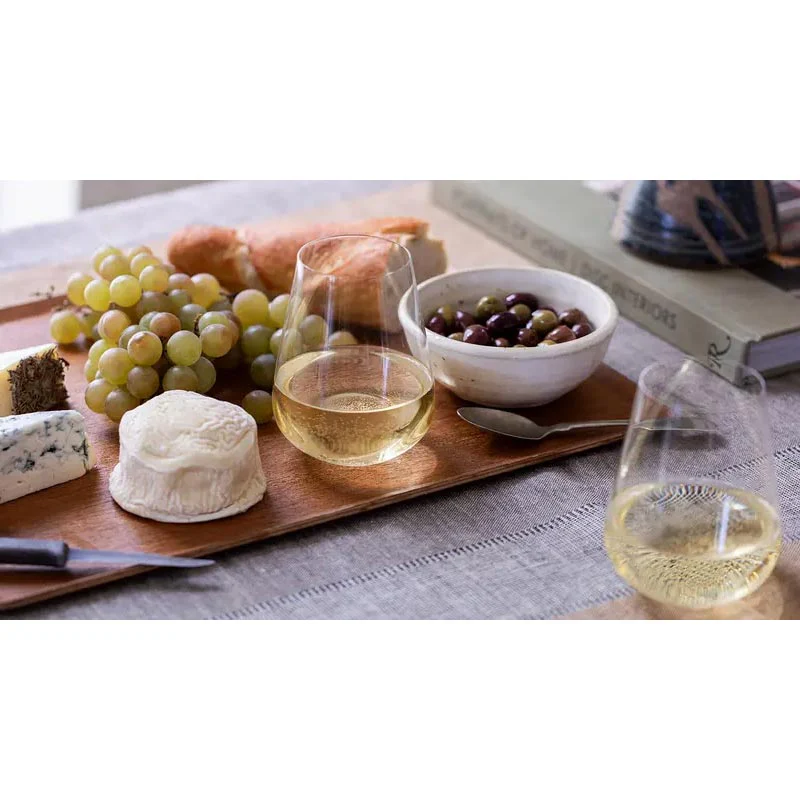 Stemless Wine & Water Glasses - Set of 2 - by Richard Brendon and Jancis Robinson - Image 5