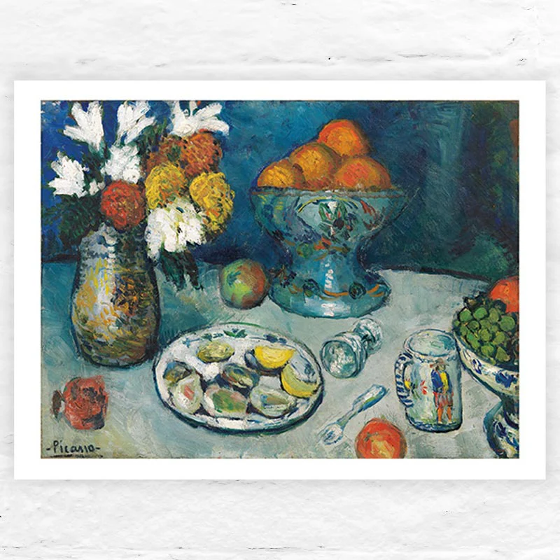 Still Life, 1901 print by Pablo Picasso - limited edition of 1000 copies