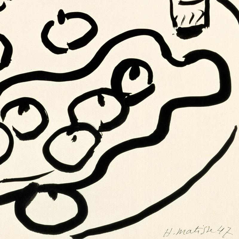 Still Life with Vase of Flowers and Plate of Fruit, 1947 poster by Henri Matisse - Image 2
