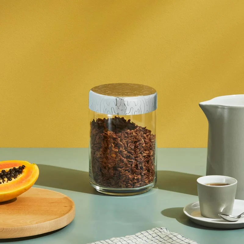 Dressed Storage Jar - MW21/100 (1 litre capacity) - des. Marcel Wanders for Alessi - Image 3