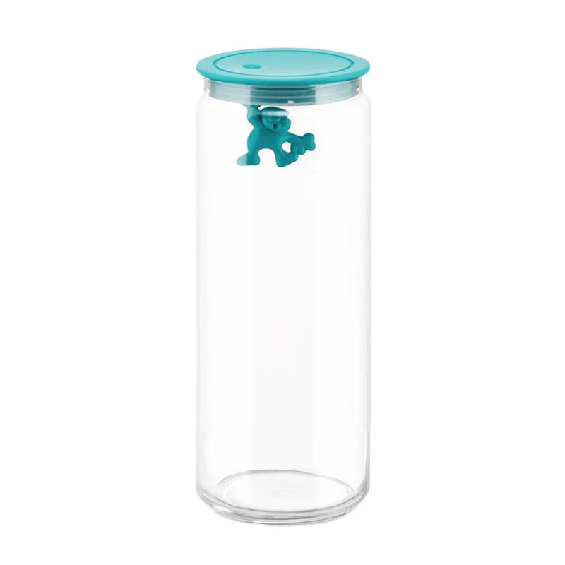 Gianni Storage Jar Extra Large (08) - Light Blue - des. Matti di Rosa for Alessi - Image 2