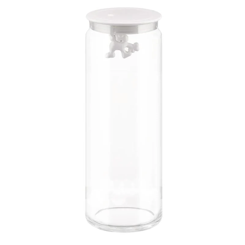 Gianni Storage Jar Extra Large (08) - White - des. Matti di Rosa for Alessi - Image 2