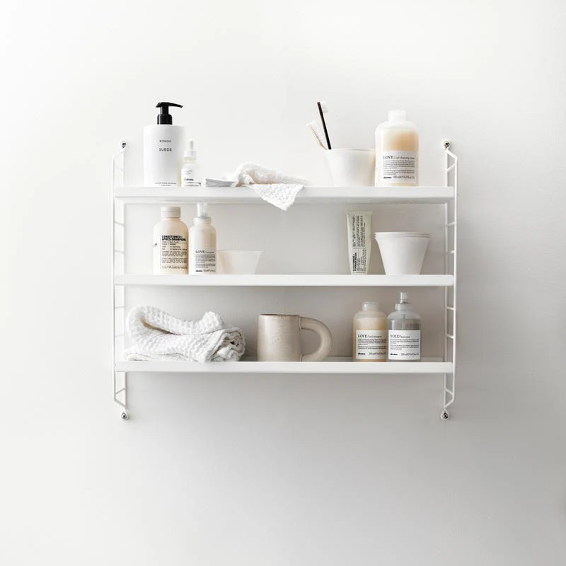 StringĀ® Pocket Shelving System - Metal White - Image 2