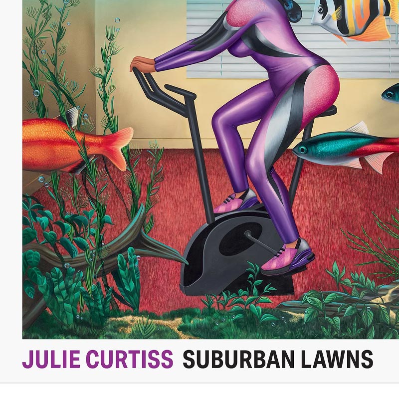 Suburban Lawns poster by Julie Curtiss - Image 2