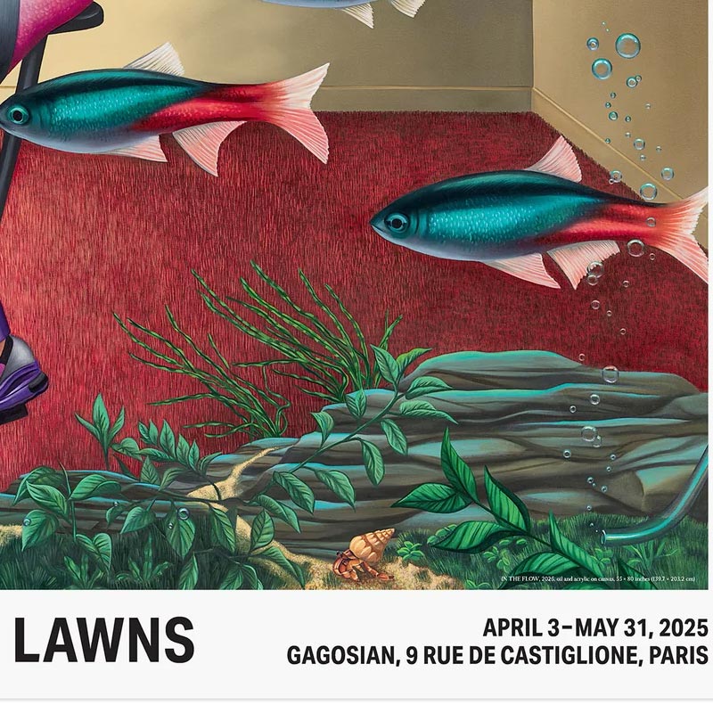 Suburban Lawns poster by Julie Curtiss - Image 3