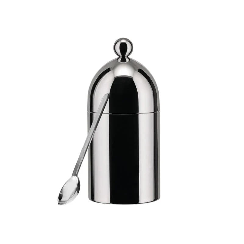 Sugar Bowl with Spoon - des. Aldo Rossi, for Alessi - Image 5