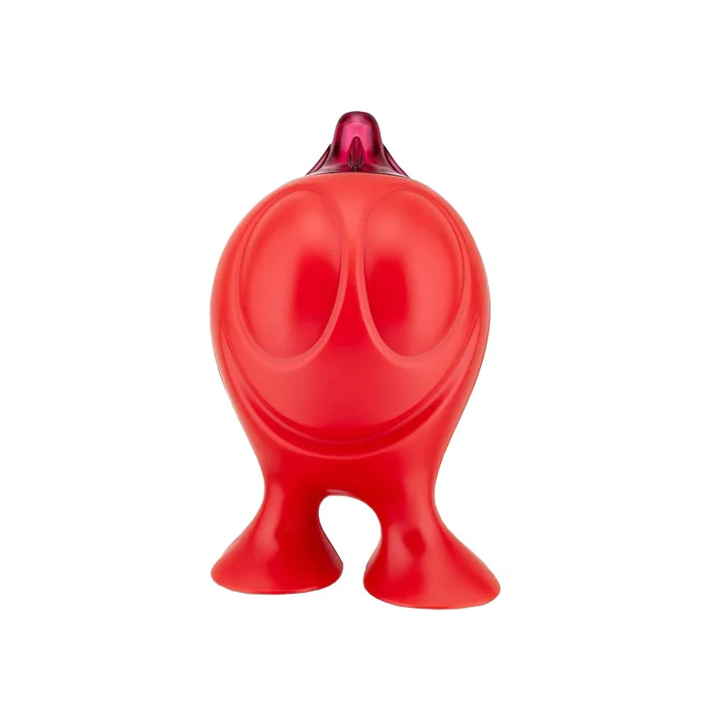 Gino Zucchino Sugar Castor - red - des. Guido Venturini for Alessi - Image 5
