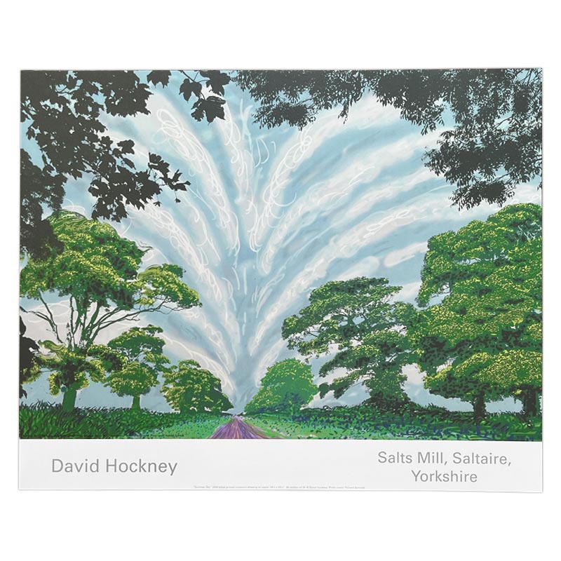 Summer Sky Poster by David Hockney - Image 2