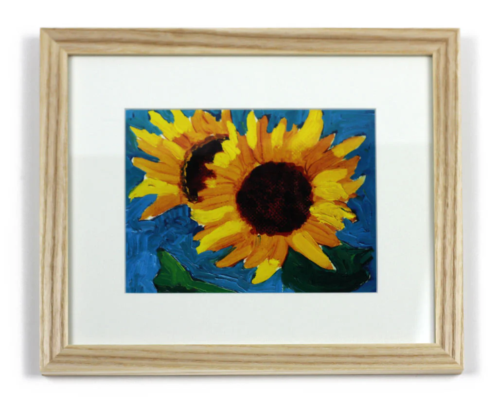 Sunflowers for Hope & Joy (Mini-Frame) by David Hockney - Image 2