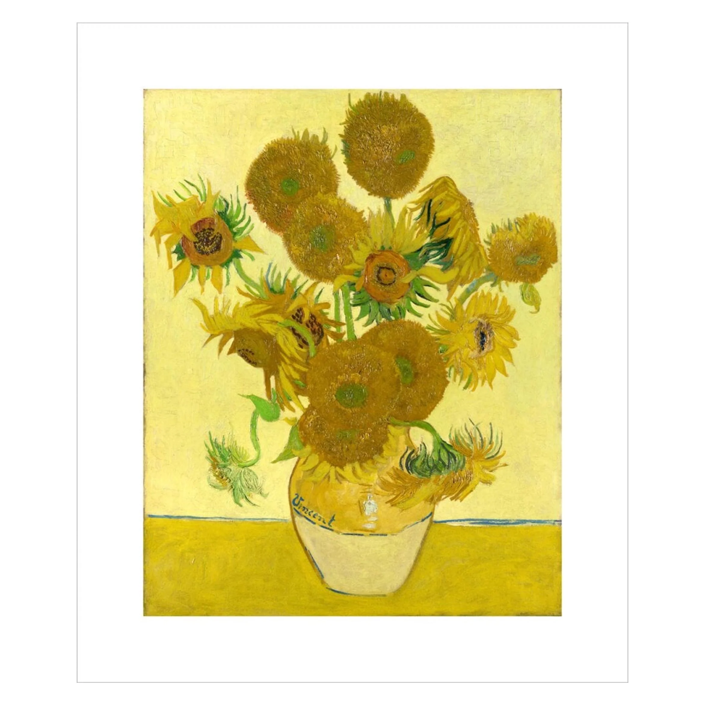Sunflowers poster by Vincent Van Gogh - Image 2