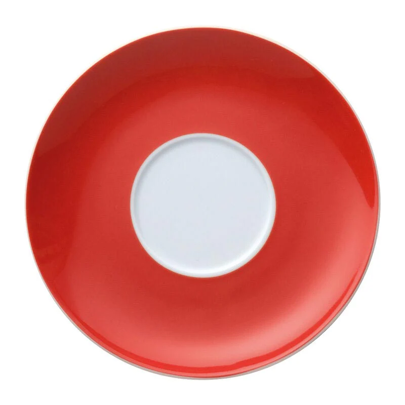 Sunny Day Cappuccino Cup & Saucer - Red - by Thomas Porcelain - Image 3