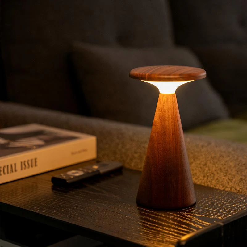 Sylva Table Lamp - Large - Walnut finish - by Gingko - Image 3