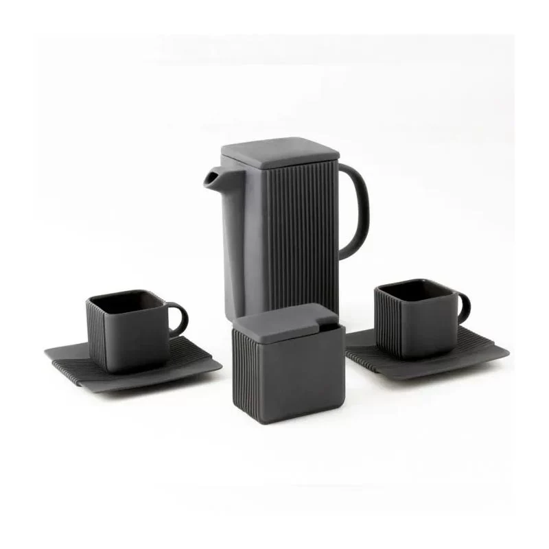 System Coffee Set - Black - des. Marek Cecula, Polskie Fabryki Porcelany – Ćmielów Design Studio - Image 10