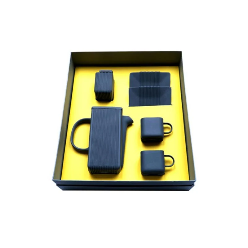 System Coffee Set - Black - des. Marek Cecula, Polskie Fabryki Porcelany – Ćmielów Design Studio - Image 2