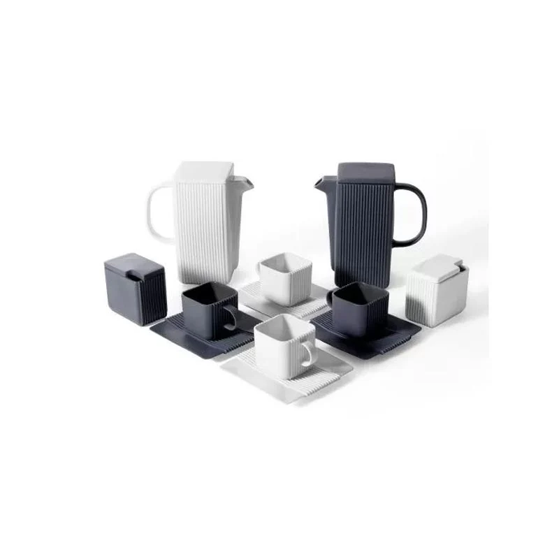 System Coffee Set - Black - des. Marek Cecula, Polskie Fabryki Porcelany – Ćmielów Design Studio - Image 4