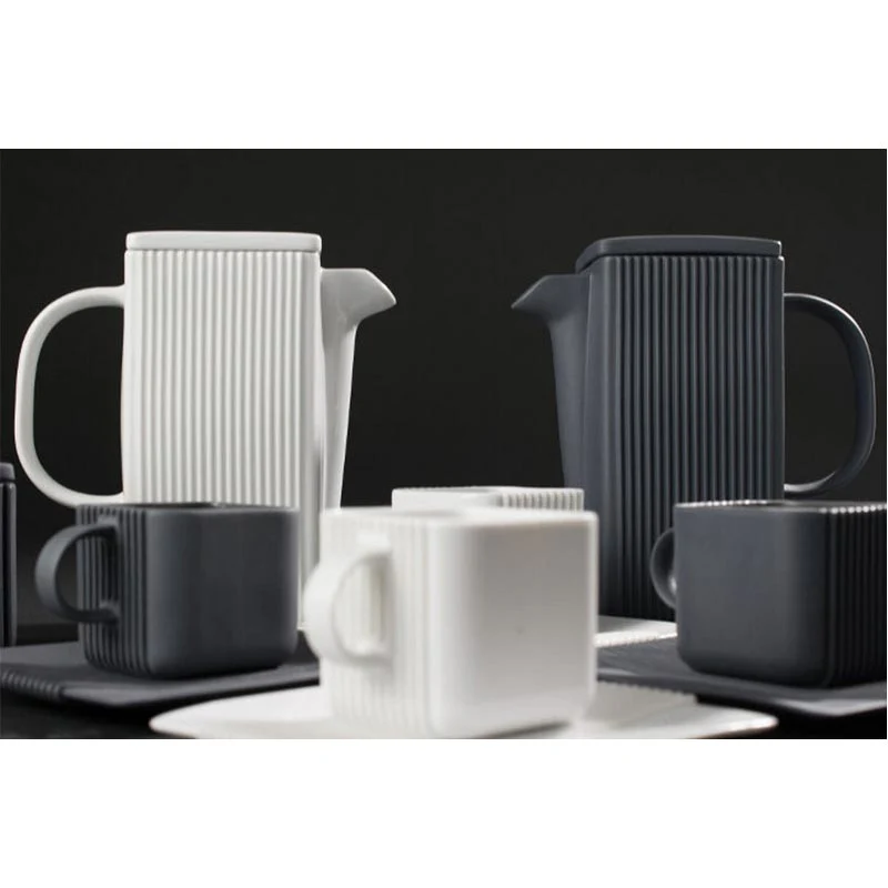 System Coffee Set - Black - des. Marek Cecula, Polskie Fabryki Porcelany – Ćmielów Design Studio - Image 5