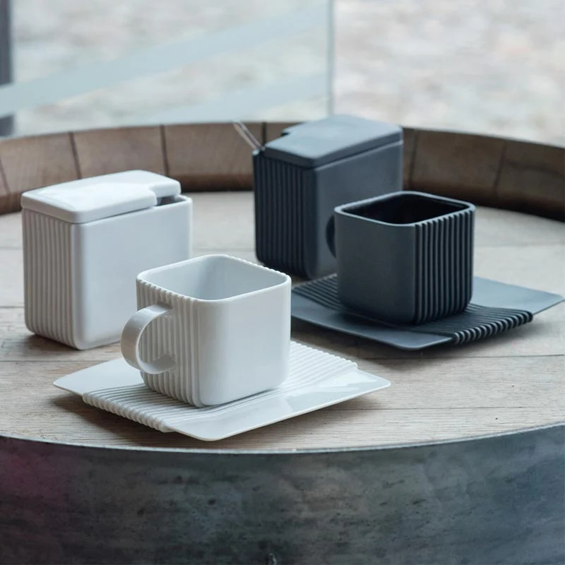 System Coffee Set - Black - des. Marek Cecula, Polskie Fabryki Porcelany – Ćmielów Design Studio - Image 8