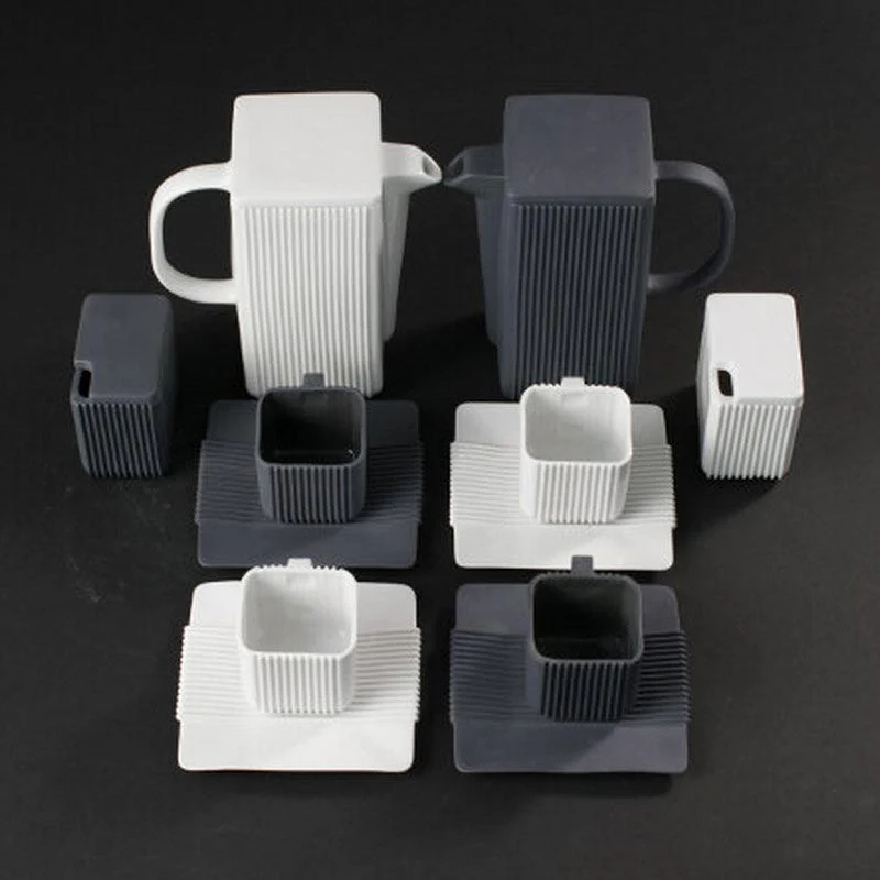 System Coffee Set - Black - des. Marek Cecula, Polskie Fabryki Porcelany – Ćmielów Design Studio - Image 9