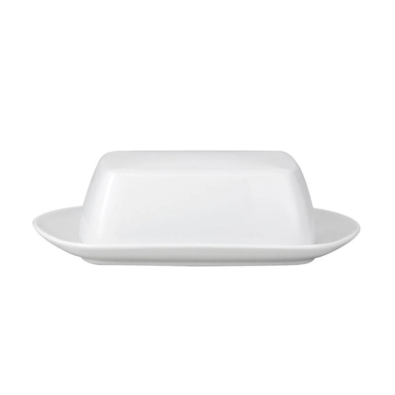 TAC Butter Dish - White Porcelain - des. Walter Gropius, produced by Rosenthal - Image 2