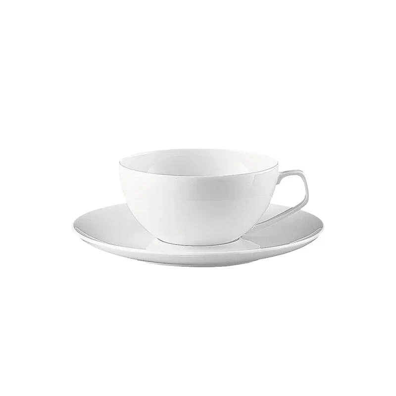 TAC Cup & Saucer - White Porcelain - des. Walter Gropius, produced by Rosenthal - Image 4