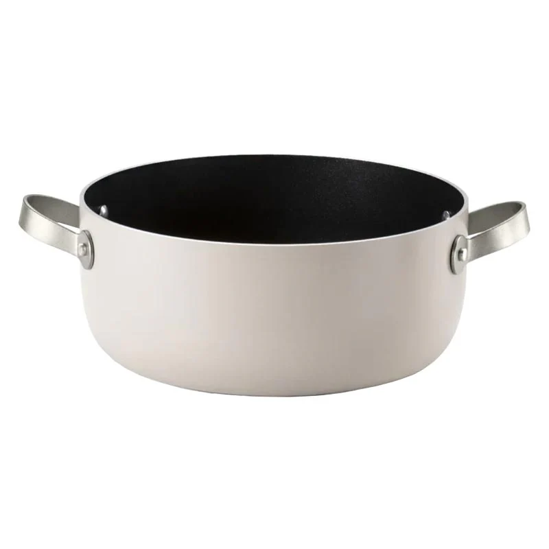 Tama low casserole with handles - des. Giulio Iacchetti for Alessi - Image 2