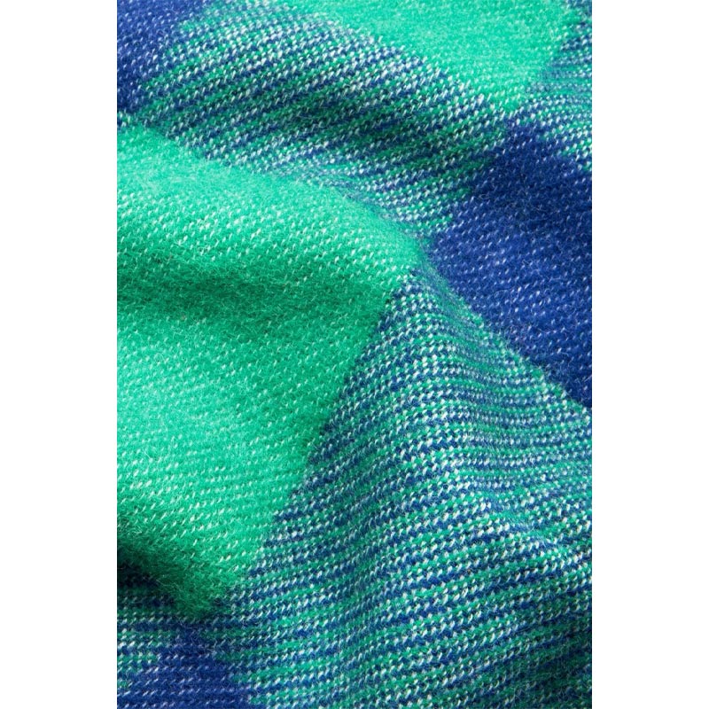 'Tartan Green' Wool Blanket, by Michele Rondelli - Image 5