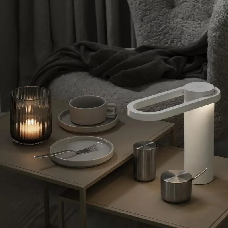 PILAR Tea cup & saucer pair - Moonbeam - des. Nina Thöming for Blomus - Image 3