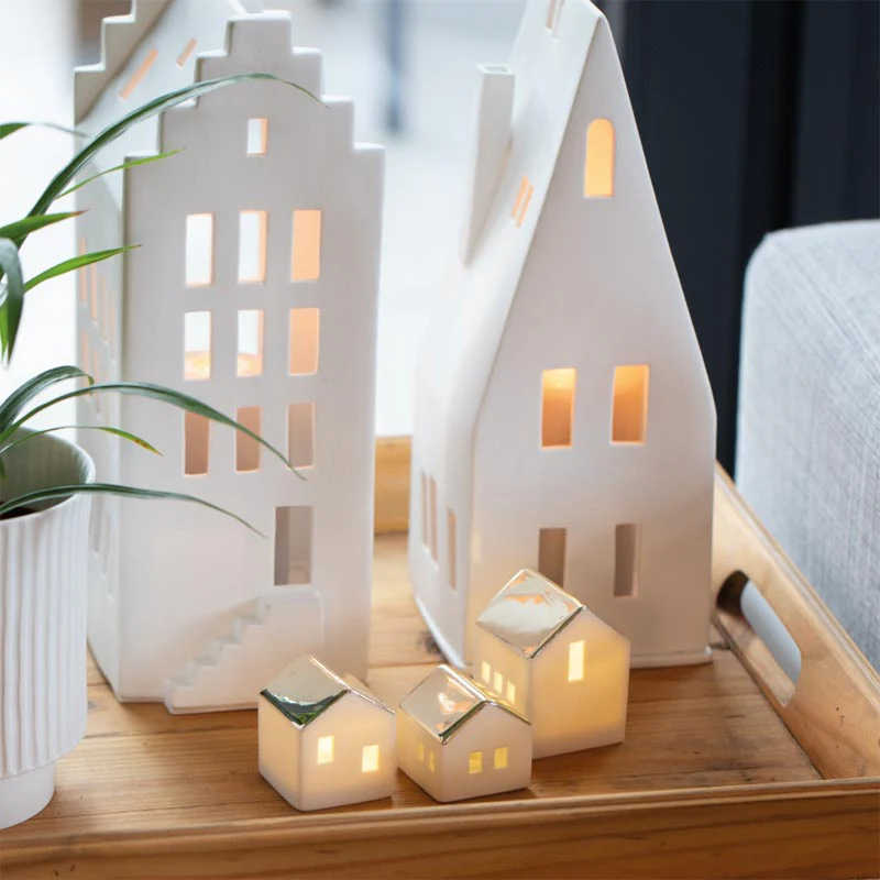 Tea Light House - Large, Pitched Roof - by Räder - Image 4