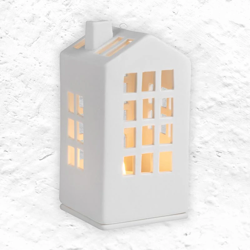 Tea Light House - Mini, Town Hall - by Räder