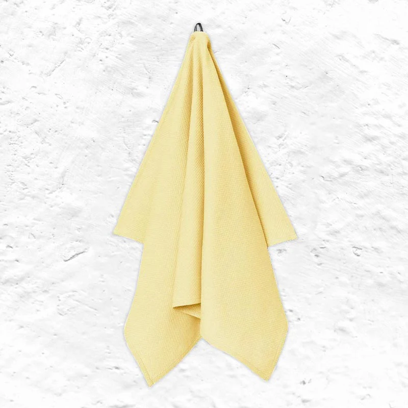 Yellow 1959 Tea Towel by Georg Jensen Damask
