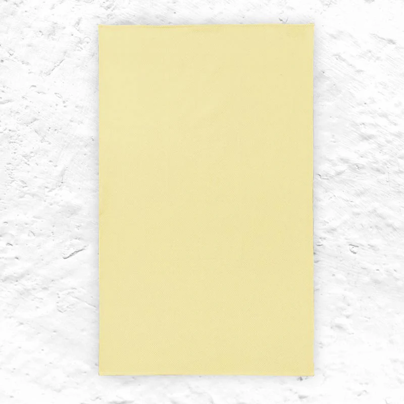 Yellow 1959 Tea Towel by Georg Jensen Damask - Image 2