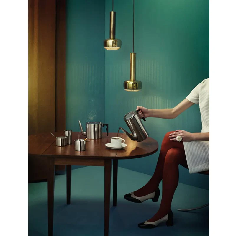 Cylinda-Line Teapot - 1.25L - des. Arne Jacobsen for Stelton, 1967 - Image 4
