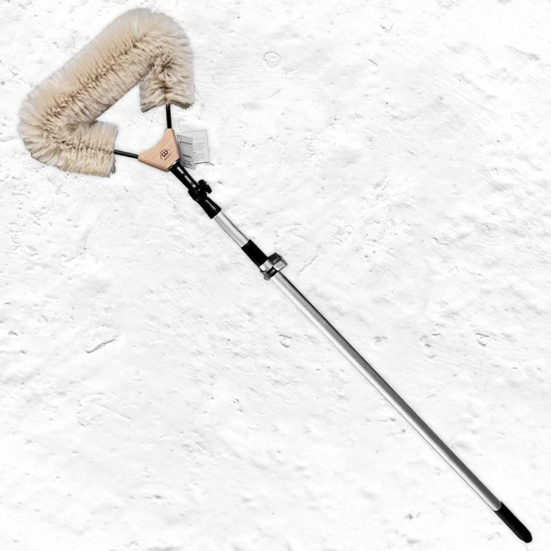 Telescopic Goat Hair Duster Brush with Extendable Handle by Burstenhaus Redecker