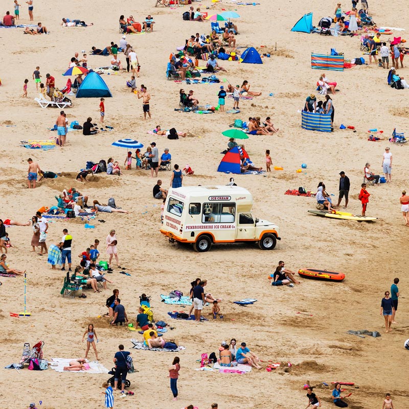 Tenby poster by Martin Parr - Image 3