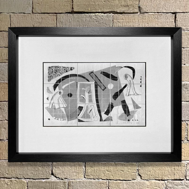 Tennis (Mini-Frame) by David Hockney - Image 2