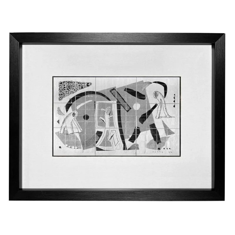 Tennis (Mini-Frame) by David Hockney - Image 3