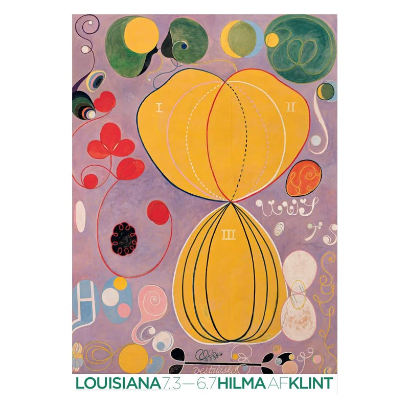 The Age of Manna The Ten Greatest poster by Hilma af Klint - extra large size - Image 2